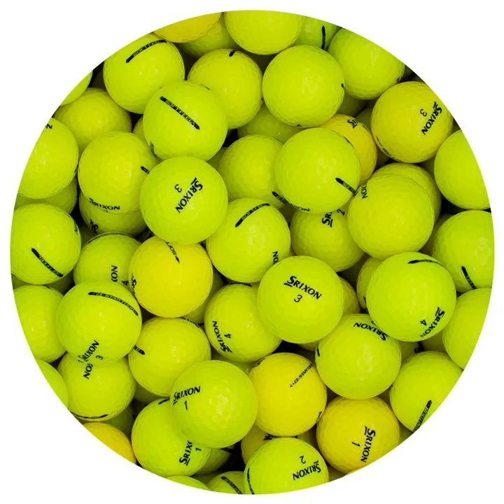 120 Pack Srixon Yellow Mix
